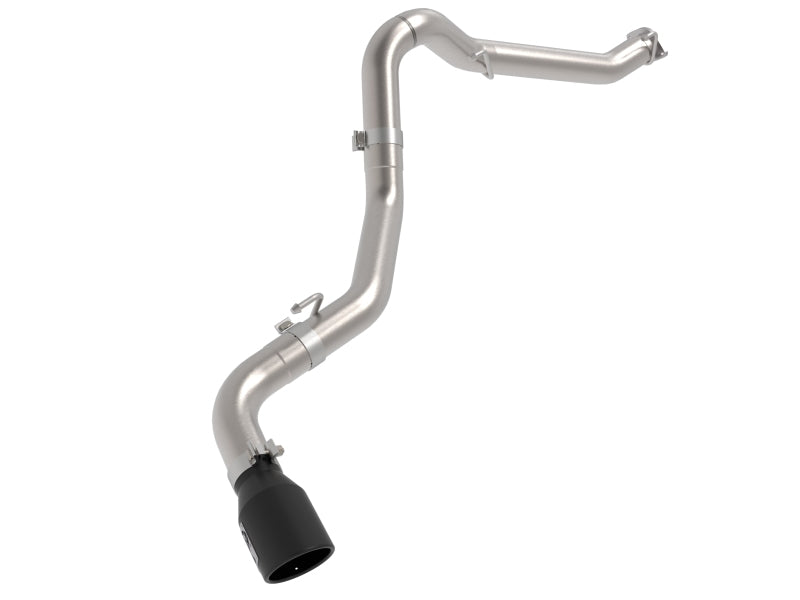 aFe 2021+ Jeep Gladiator V6-3.0L (td) Vulcan Series 3in 304 SS DPF-Back Exhaust System - Black Tip 49-38093-B 49-38093-B Photo - Primary