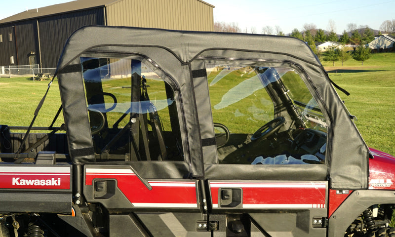Seizmik 15+ Kawasaki Mule PRO-DXT/FXT Soft Upper Door Kit 51-20989 51-20989 Photo - Primary
