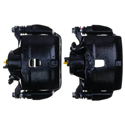 PowerStop Power Stop 02-04 Honda CR-V Front Black Caliper - Pair w/Bracket S2662BLK S2662BLK Photo - out of package