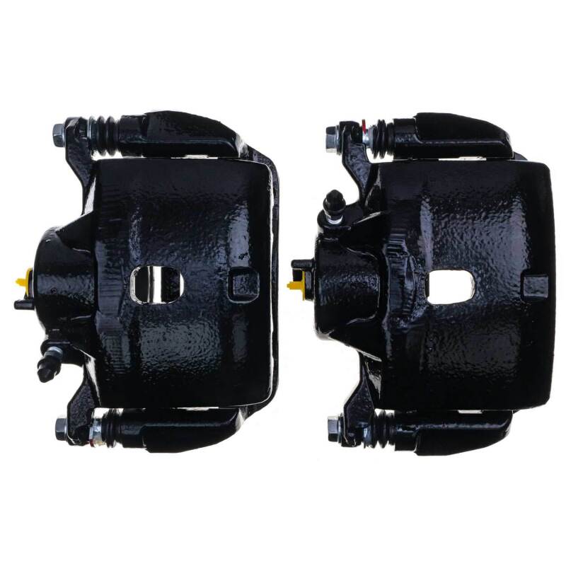 PowerStop Power Stop 02-04 Honda CR-V Front Black Caliper - Pair w/Bracket S2662BLK S2662BLK Photo - out of package
