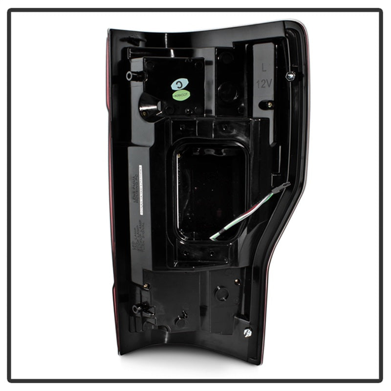 Spyder 17-18 Ford F-250 SD (w/Blind Spot Sensor) LED Tail Lights - Red Clr (ALT-YD-FS17BS-LED-RC) 5085634 5085634 Photo - Unmounted