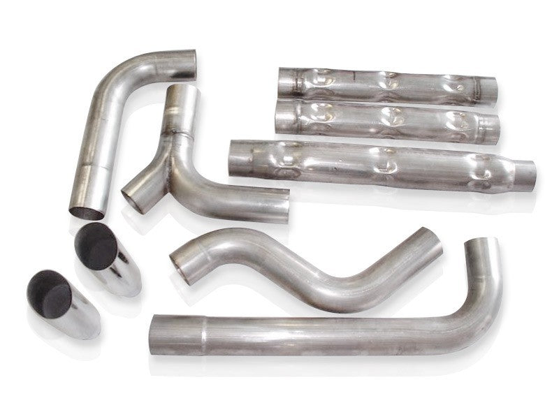 Stainless Works Chevy Camaro/Firebird 1993-02 Exhaust 3in Chambered Catback CA9302CH CA9302CH Photo - Primary