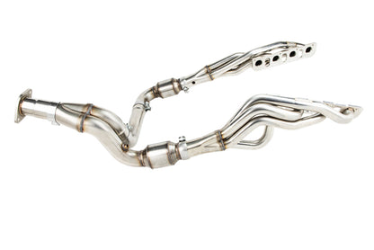 Kooks 19-20 Ram 1500 5.7L HEMI 1-7/8in x 3in SS Long Tube Headers w/ 3in x OEM GREEN Catted Y-Pipe 3520H430 3520H430 Photo - Primary
