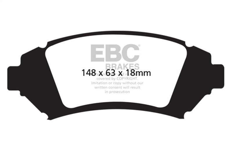 EBC Disc Brake Pad Set DP41728R Photo - Primary