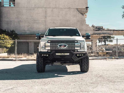 Road Armor 17-20 Ford F-250 SPARTAN Front Bumper Bolt-On Pre-Runner Guard - Tex Blk 6172XFPRB 6172XFPRB Photo - Primary