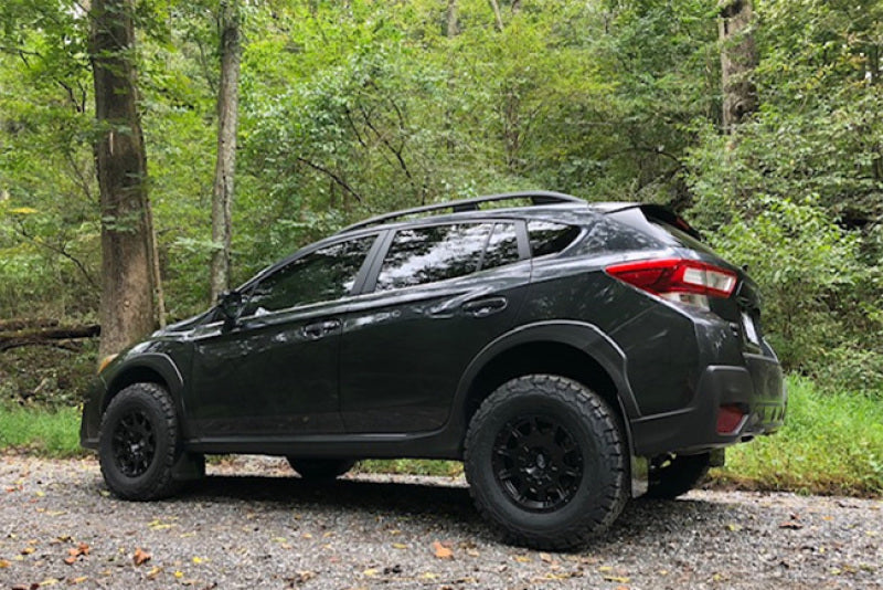 Rally Armor  18-19 Subaru Crosstrek Black UR Mud Flap w/ Red Logo MF46-FTLT-BLK/RD User 1