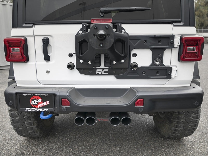 aFe Mach Force-Xp 2-1/2 In 304 Stainless Steel Cat-Back Exhaust System 49-38071-B Photo - Mounted