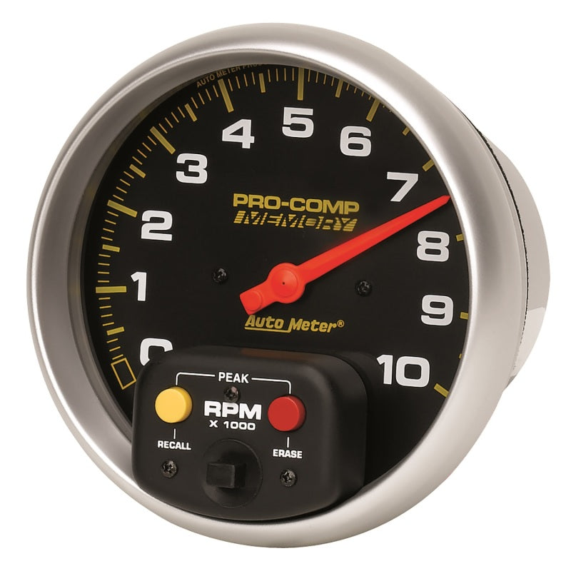 Autometer Gauge, Tachometer, 5", 10k Rpm In-Dash w/Peak Memory, Pro-Comp 6801 User 2