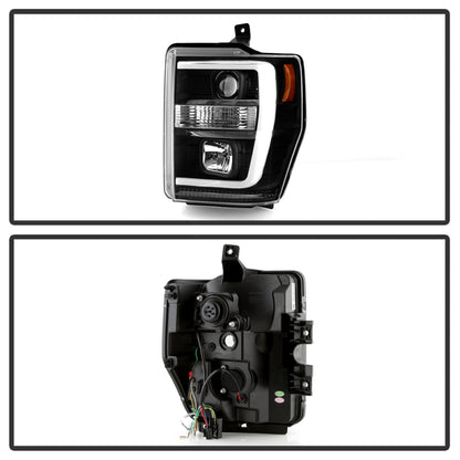 Spyder Ford F-250/350/450 08-10 V2 High-Power LED Headlights-Switch Back-Black PRO-YD-FS08PL-SBLB-BK 5087751 5087751 User 1