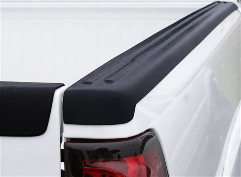 Stampede Black Rail Topz Bed Rail Cap, Ribbed Finish without Stake Holes BRC0032 Photo - Primary