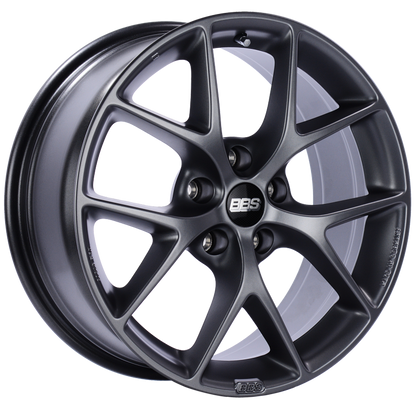 BBS SR 18x8 5x120 ET32 Satin Grey Wheel -82mm PFS/Clip Required SR019SG SR019SG Photo - Primary