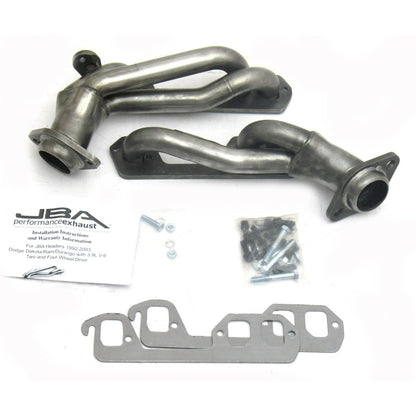 JBA 92-95 Dodge Truck 3.9L V6 1-1/2in Primary Raw 409SS Cat4Ward Header 1938S 1938S Photo - Primary