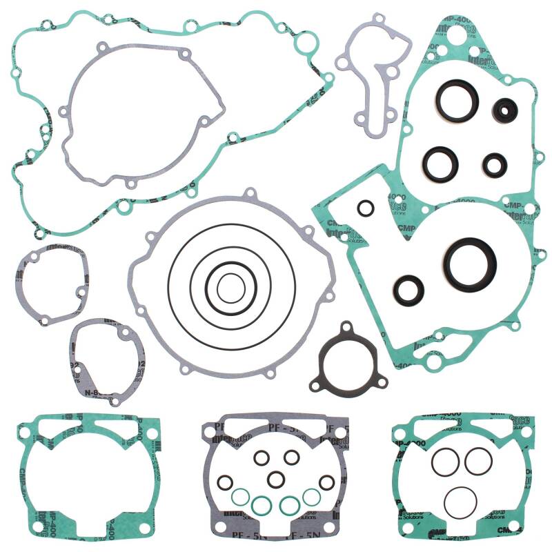 Vertex Pistons Vertex Gaskets 00-03 KTM EXC 250 Complete Gasket Kit w/ Oil Seals 811300 811300 Photo - Primary