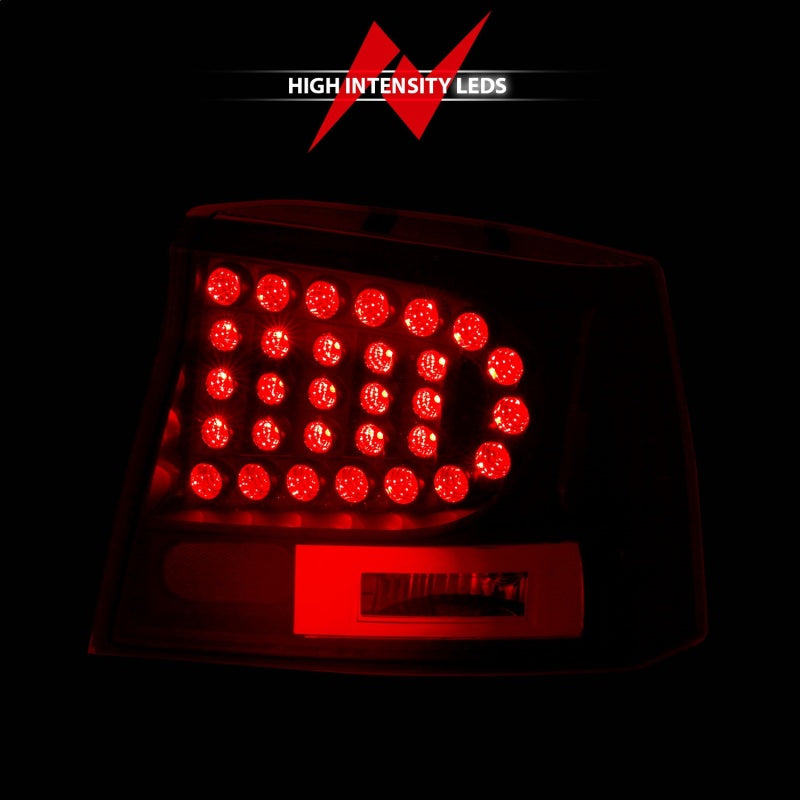 Anzo 2006-2008 Dodge Charger LED Taillights Black 321014 Photo - Unmounted