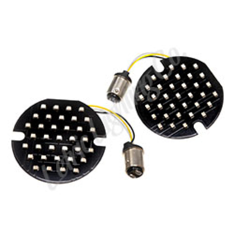 Letric Lighting Flat Styl Insrt 1157 Frnt Amb LLC-FL7A LLC-FL7A Photo - Primary
