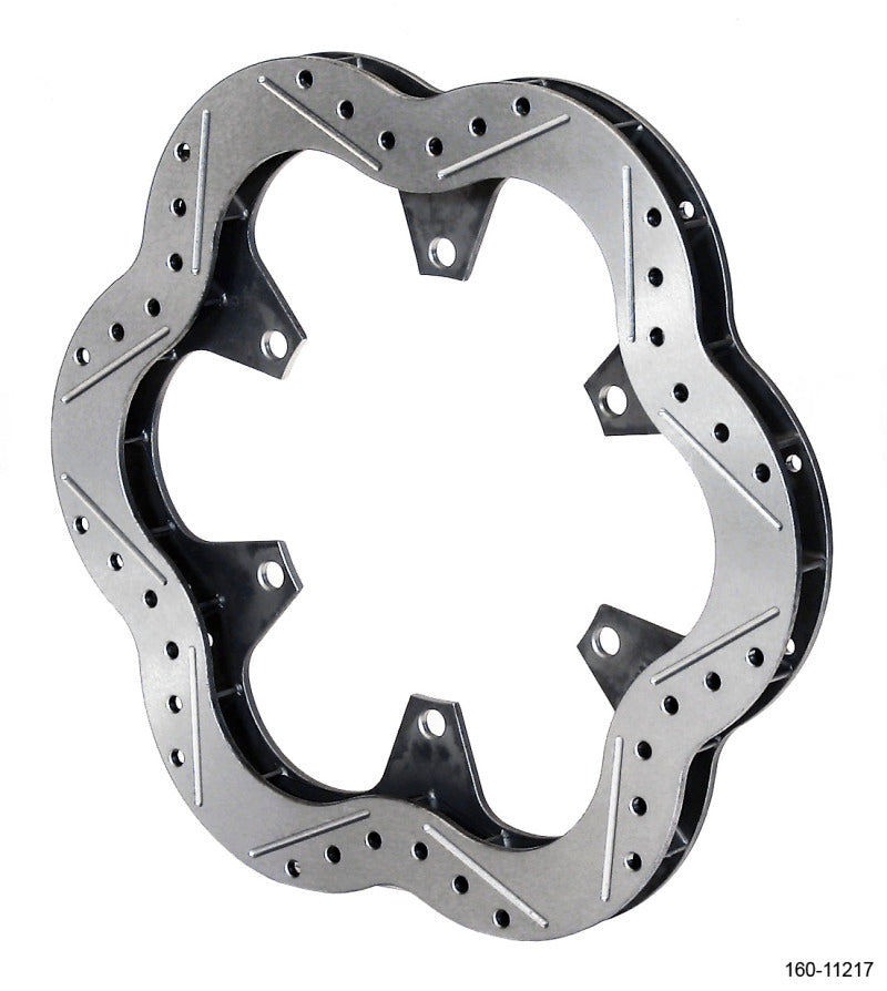 Wilwood Rotor-Stainless Scalloped 10.50 x .810 - 6 on 5.50in 160-11217 160-11217 Photo - Primary