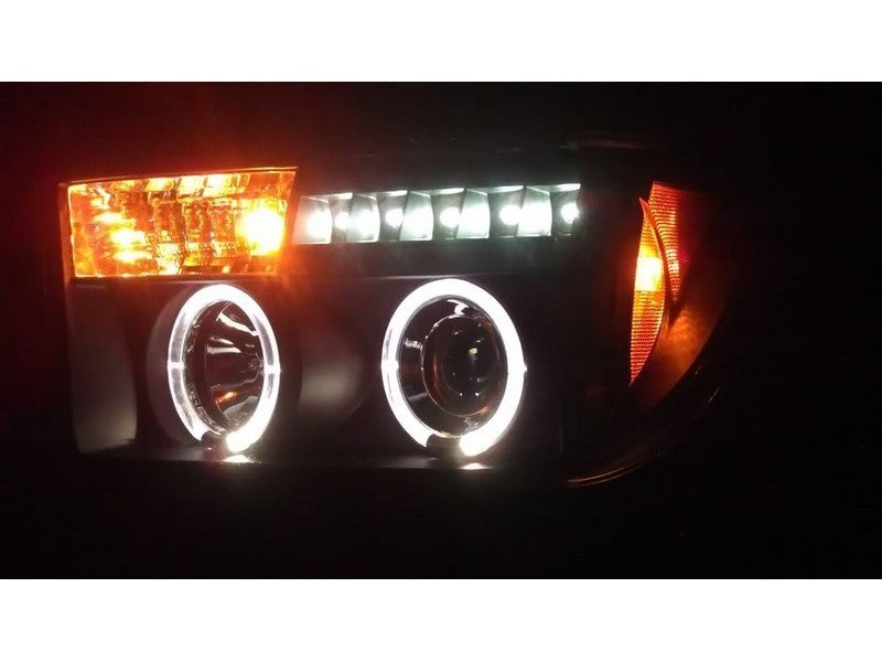 Spyder Toyota Tundra 07-133 Projector Headlights LED Halo LED Blk PRO-YD-TTU07-HL-BK 5012029 5012029 User 1