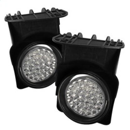 Spyder GMC Sierra 1500/2500 03-06 03-06 LED Fog Lights w/Switch Clear FL-LED-GS03-C 5015679 5015679 Photo - Primary