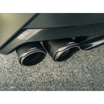 Akrapovic 2019 BMW Z4 M40i (G29) Slip-On Line (Titanium) w/Carbon Fiber Tips S-BM/T/9H S-BM/T/9H Photo - Primary