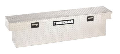 Tradesman Aluminum Single Lid Cross Bed Truck Tool Box (63in.) - Brite 9300T 9300T User 1