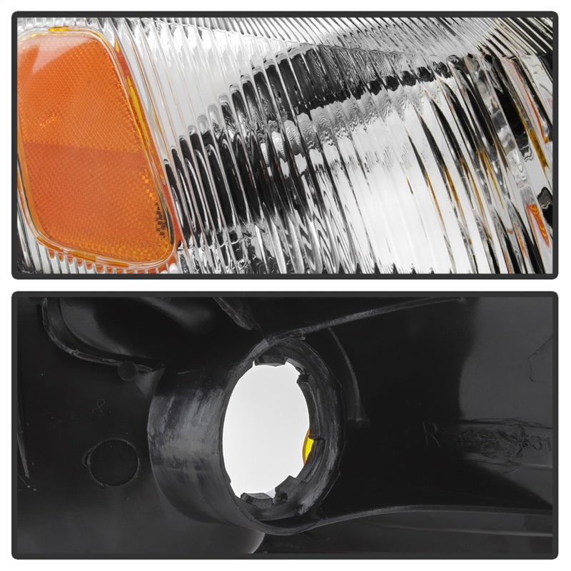 SPYDER xTune 97-99 Toyota Camry 4pc OEM Style Headlights w/Corner Lights - Chrome (HD-JH-TCAM97-SET-C) 9042843 9042843 Photo - Unmounted