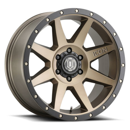 ICON Rebound 20x9 5x5 -12mm Offset 4.5in BS Bronze Wheel 1820907345BR 1820907345BR Photo - Primary