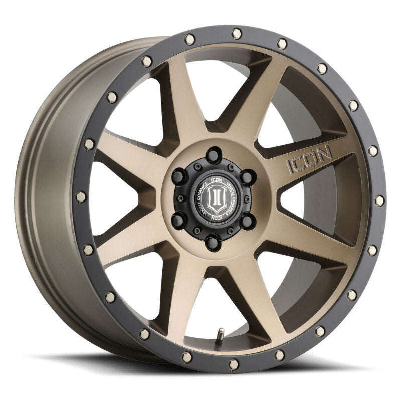 ICON Rebound 20x9 6x5.5 0mm Offset 5in BS Bronze Wheel 1820908350BR 1820908350BR Photo - Primary