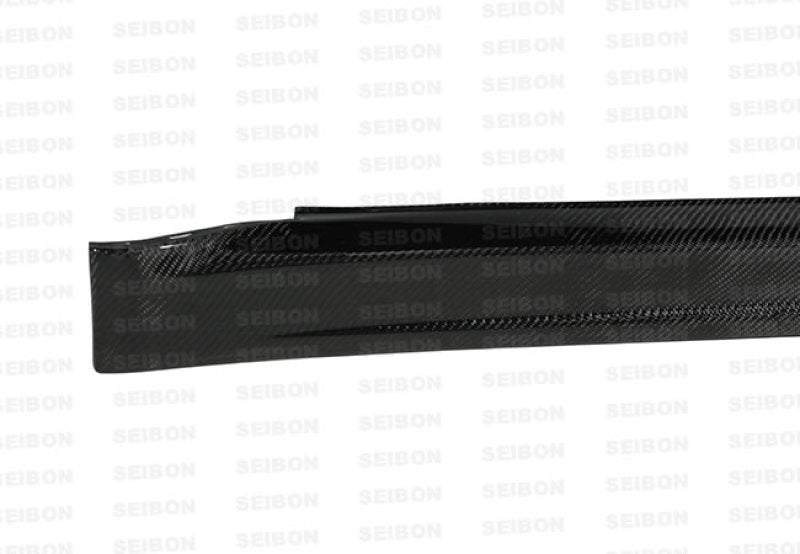 Seibon 08-10 Mitsubishi Evo X Carbon Fiber Side Skirts SS0809MITEVOX-VR Photo - Primary