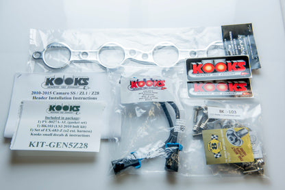 Kooks 2015 Chevy Camaro Z28 1 7/8in x 3in SS LT Headers w/ Catted Connection Pipes 2251H420 2251H420 Photo - in package