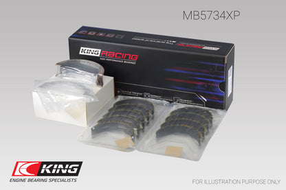 King Engine Bearings King Ford Mustang 302 Coyote (Size .25) Performance Main Bearing Set MB5734XP0.25 MB5734XP0.25 User 1