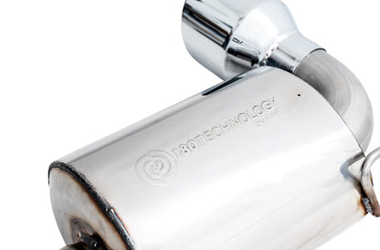 AWE 2020 Toyota Supra A90 Resonated Touring Edition Exhaust - 5in Chrome Silver Tips 3015-32118 3015-32118 Photo - Close Up