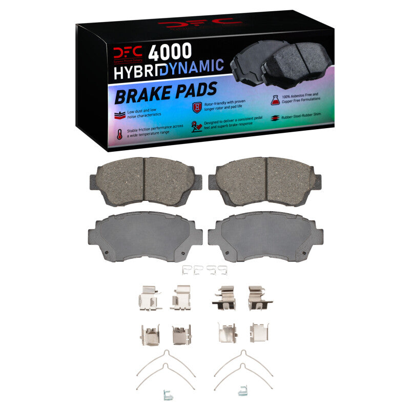 DFC DFC 4000 HybriDynamic Brake Pads Brakes, Rotors & Pads Brake Pads - OE main image
