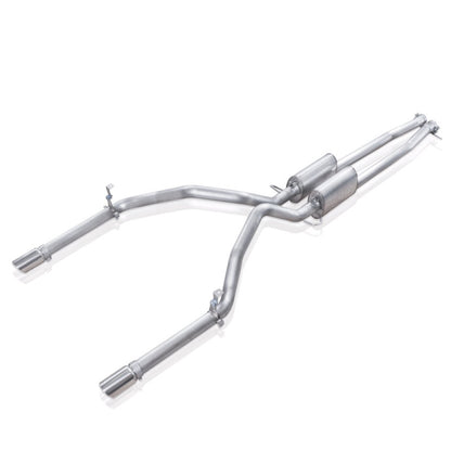 Stainless Works Chevy Silverado/GMC Sierra 2007-16 5.3L/6.2L Exhaust Under Bumper Exit CT14CBUB CT14CBUB Photo - Primary