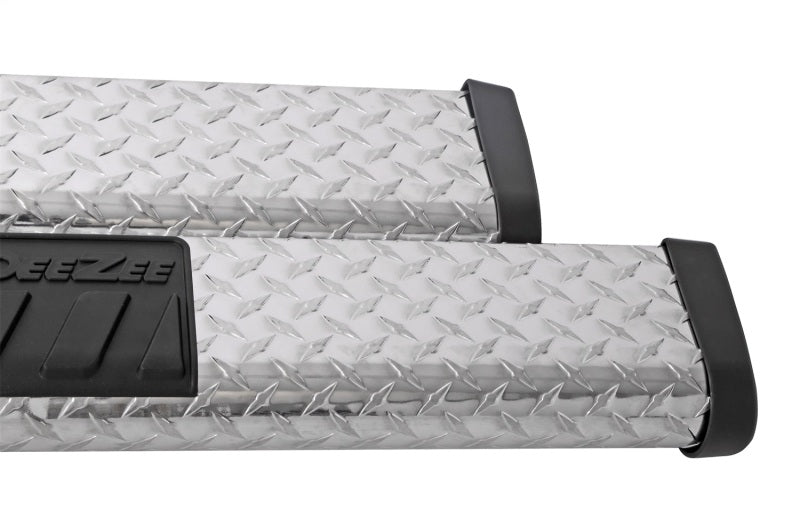 Dee Zee Deezee Universal Tubes - 6In Oval - Brite Tread Aluminum (CrewCab) DZ16421 DZ16421 Photo - Unmounted