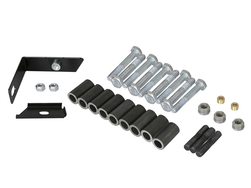 aFe Twisted Steel Header Turbo Manifold, 304 Stainless steel w/ T4 flange 48-32018 Photo - Unmounted