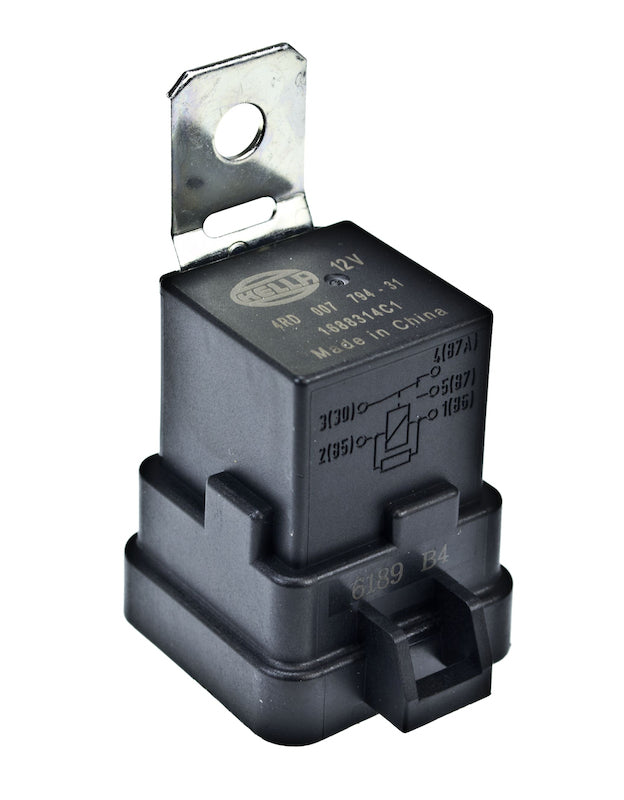 Hella 12V 20/40 Amp SPDT RES Relay with Weatherproof Bracket - Single 007794311 007794311 Photo - Primary