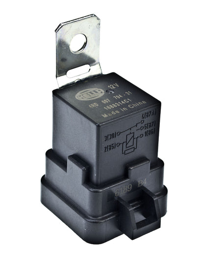Hella 12V 20/40 Amp SPDT RES Relay with Weatherproof Bracket - Single 007794311 007794311 Photo - Primary