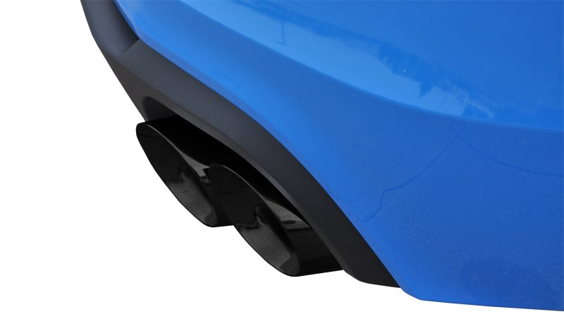 Corsa Performance 13-13 Ford Mustang Shelby GT500 5.8L V8 Black Sport Axle-Back 14323BLK Photo - Mounted