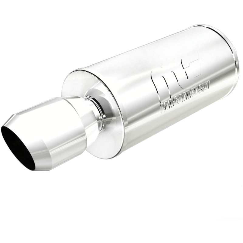 MagnaFlow 7" Round Center/Center Performance Muffler With Tip 14836 Photo - Primary