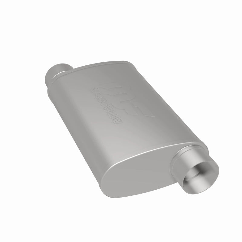 Magnaflow Muffler Mag 3in 409SS 14X4X9 3 O/O 11239 11239 360 Degree Image Set