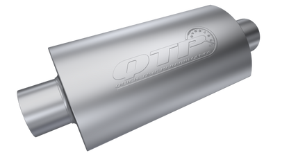 QTP 4in Weld-On 304SS AR3 Muffler 12400 12400 Photo - Primary