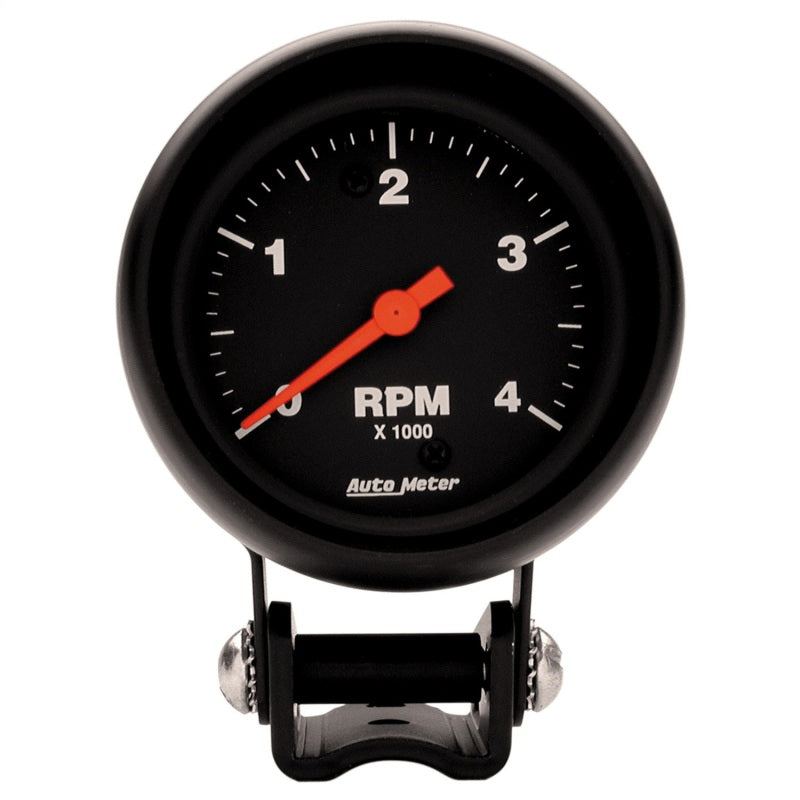 Autometer Gauge, Tachometer, 2 5/8", 4k Rpm, Pedestal, Z-Series 2890 Photo - Primary