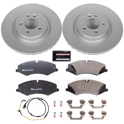 PowerStop Power Stop 2017 Land Rover Discovery Front Euro-Stop Brake Kit ESK7079 ESK7079 Photo - Primary