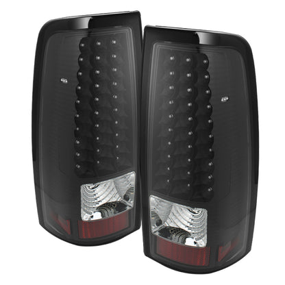 SPYDER Xtune 03-06 Silverado 1500/2500 (Will Not Fit Stepside) LED Tail Lights Black ALT-ON-CS03-LED-BK 5008763 5008763 Photo - Primary