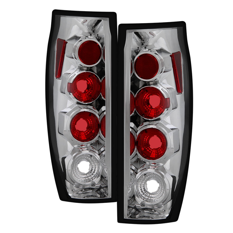 Spyder Chevy Avalanche 02-06 Euro Style Tail Lights Chrome ALT-YD-CAV04-C 5001115 5001115 Photo - Primary