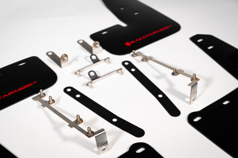 Rally Armor 2023 Toyota GR Corolla Black UR Mud Flap w/ Red Logo MF89-UR-BLK-RD MF89-UR-BLK-RD User 1