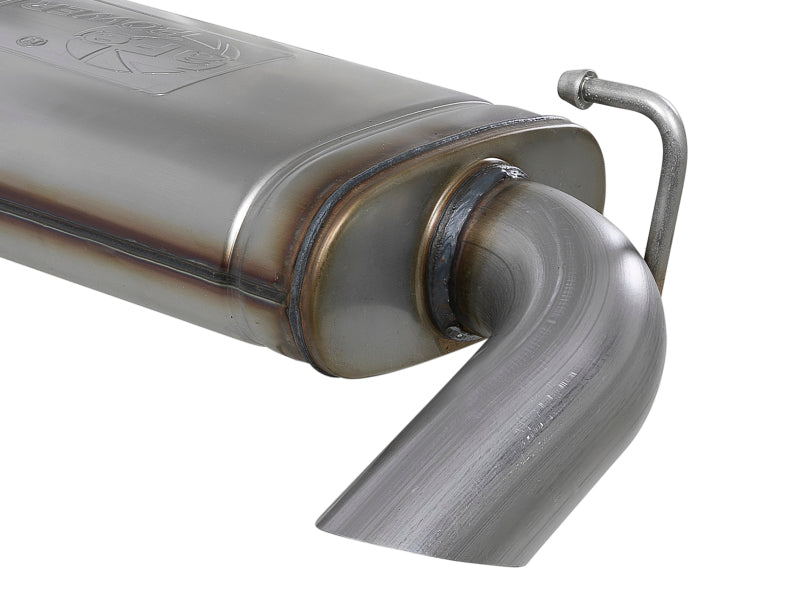 aFe MACHForce XP 18-20 Jeep Wrangler (JL) L4-2.0L (t) 3in 409 SS Cat-Back Hi-Tuck Exhaust 49-48079 49-48079 Photo - Unmounted