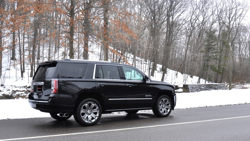 Corsa Performance 15-16 GMC Yukon Denali 6.2L V8 Single Side Exit Cat-Back Exhaust 14826 Photo - Mounted
