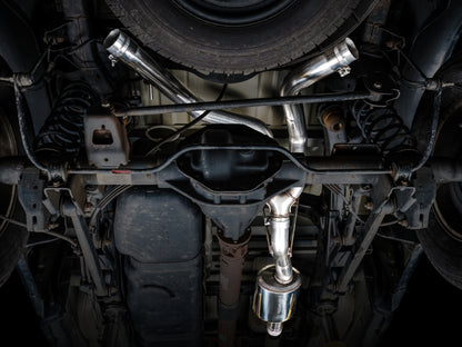 AWE Tuning 09-18 RAM 1500 5.7L (w/o Cutout) 0FG Dual Rear Exit Cat-Back Exhaust - Chrome Silver Tips 3015-32101 3015-32101 Photo - Mounted