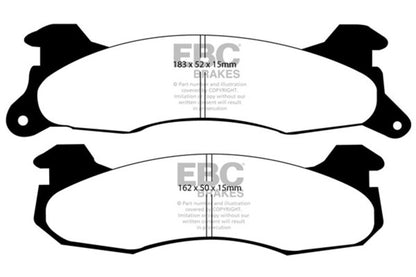 EBC Disc Brake Pad Set UD204 Photo - Primary